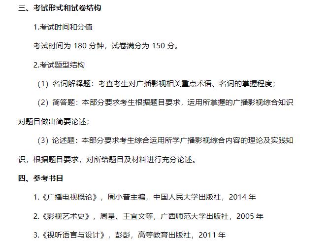 西南石油大學(xué)藝術(shù)學(xué)院2024年碩士研究生招生專(zhuān)業(yè)課考試大綱
